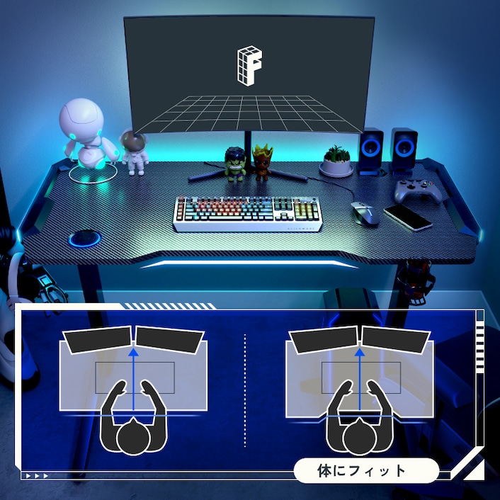 電動昇降式ゲーミングデスク・GT2 | FlexiSpot 公式ストア