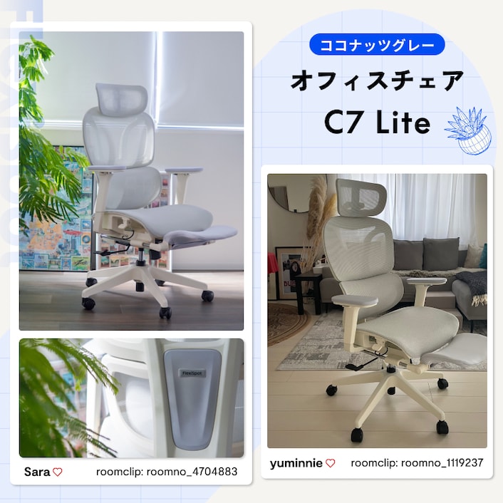 オフィスチェア・C7 Lite | FlexiSpot 公式ストア