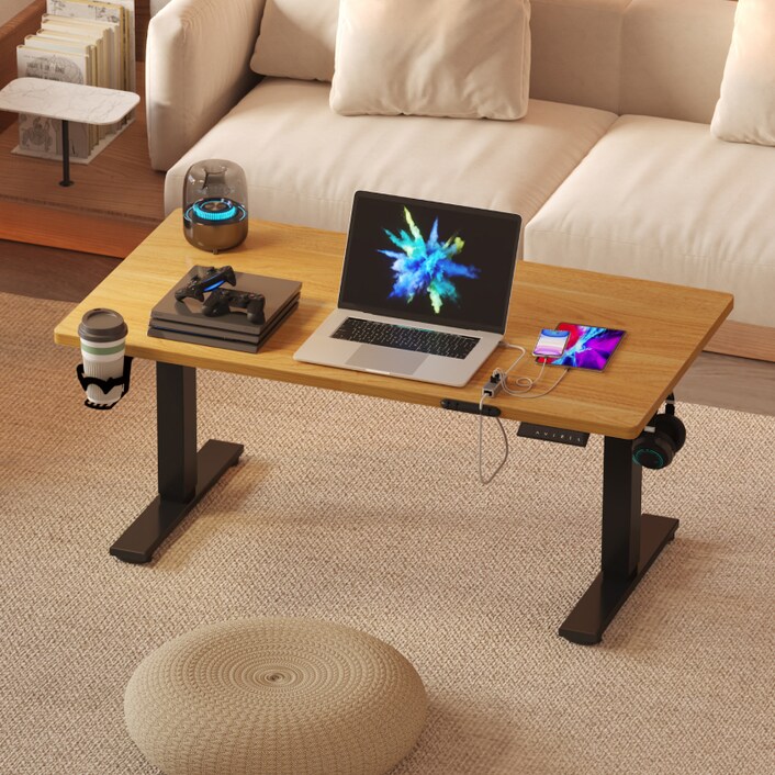 （天板なし）電動昇降機能付きテーブル Flexispot EF1 FlexiSpot 昇降テーブル 電動 EF1 T センターテーブル ロー