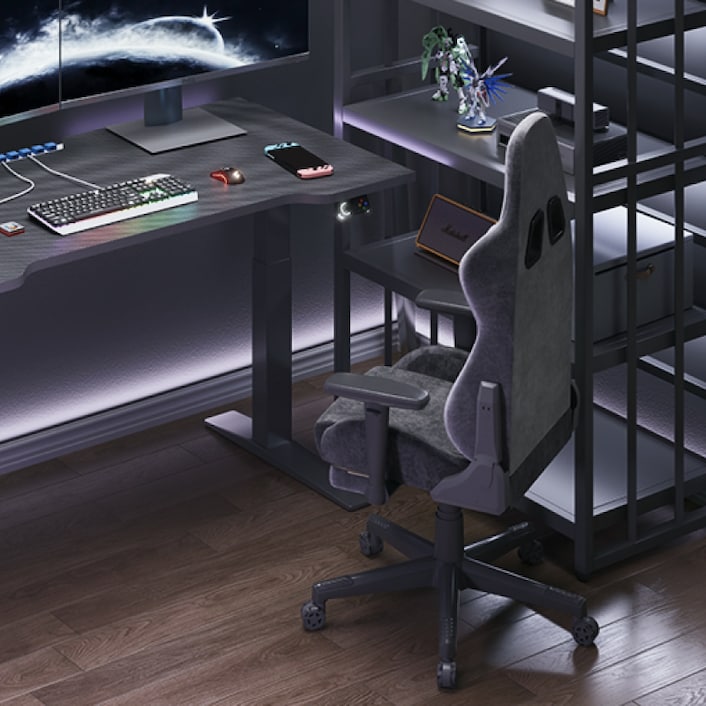 ゲーミングチェア　① AKRacing スタンダード ゲーミングチェア Overture オフィスチェア