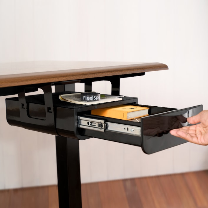flexispot 天板 140 × 70　おまけ:引出し付き FlexiSpot 天板 ラウンドエッジ加工 木製天板 テーブル デスク