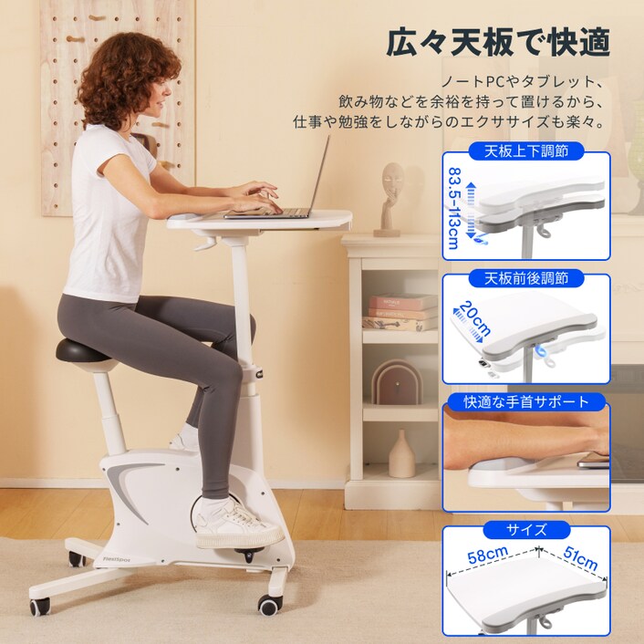 専用！デスクバイク デスクバイク・V9 | FlexiSpot 公式ストア