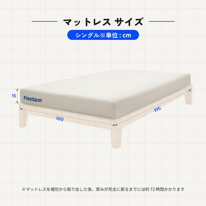 ベッドフレーム　サイズはダブルかな? 木製ベッドフレーム・Kana Bed | FlexiSpot 公式ストア