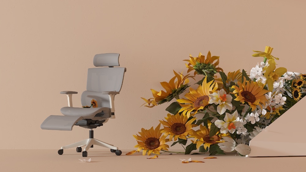 機能性抜群！フルフラットオフィスチェア オフィスチェア デスクチェア 高級 疲れない リクライニング