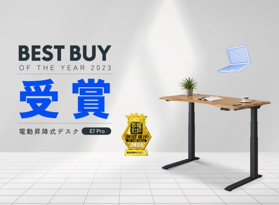 FlexiSpot大人気昇降デスク「E7 Pro」が電動昇降デスク部門 家電批評 